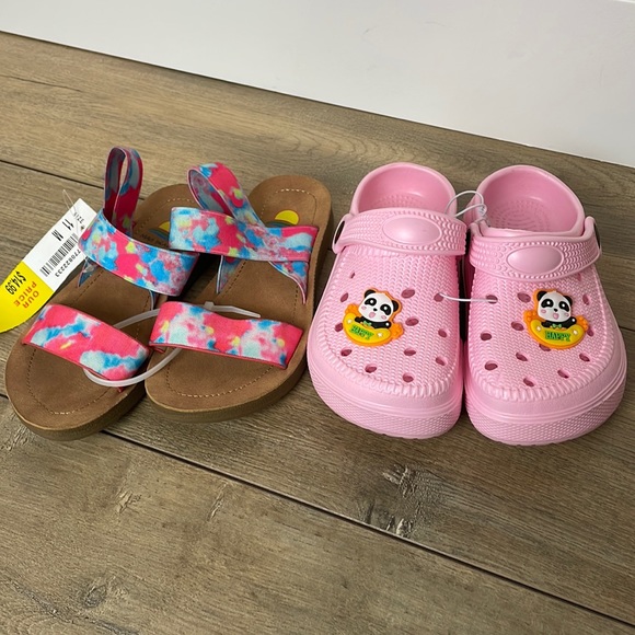 shafowfax Shoes New Lot Of Pink Little Girl Sandals Size 1 And Size 95 Poshmark